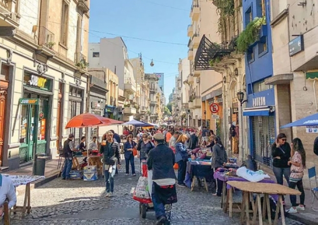 Lunch at San Telmo Market